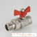 Кран шаровый с накидной гайкой Valtec 3/4 VT.227.N.05