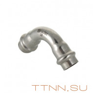 Угольник из нержавеющей стали 90 градусов внутренний/внутренний Valtec 28 х28