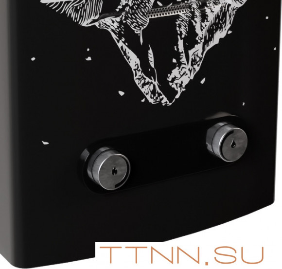 Газовый проточный водонагреватель VilTerm S11 Print (волк) черная