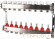 Для отопления Rommer 1"/3/4"x9 с расходомерами (RMS-1200-000009)