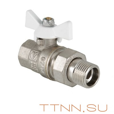 Кран шаровый с накидной гайкой Valtec 3/4 VT.227.NW.05