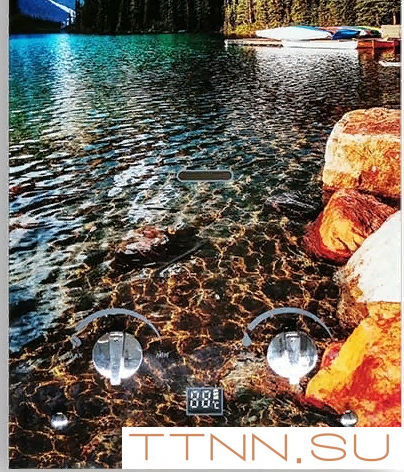 Газовый проточный водонагреватель VilTerm S11 Print (Горы)