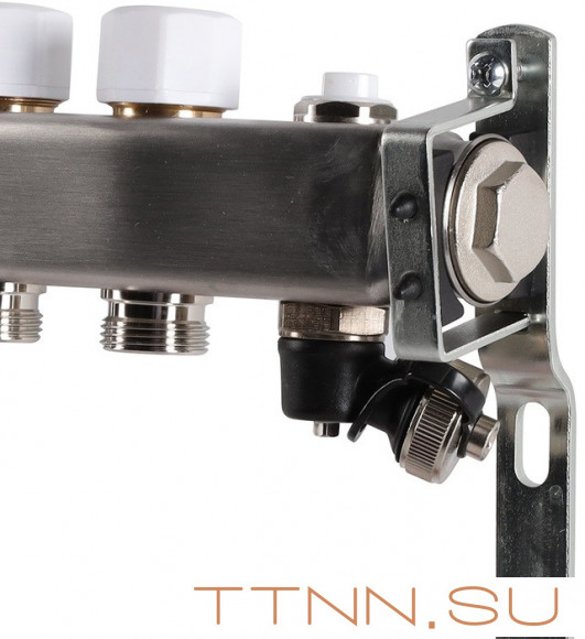 Для отопления Rommer 1"/3/4"x9 с расходомерами (RMS-1201-000009)