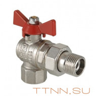 Кран шаровый с накидной гайкой угловой Valtec 1/2 VT.228.N.04