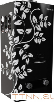 Газовый проточный водонагреватель VilTerm S11 Print (лоза) черная