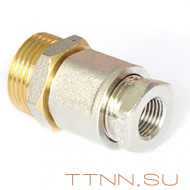 Муфта (сальник) для ввода нагревательного кабеля внутрь трубы