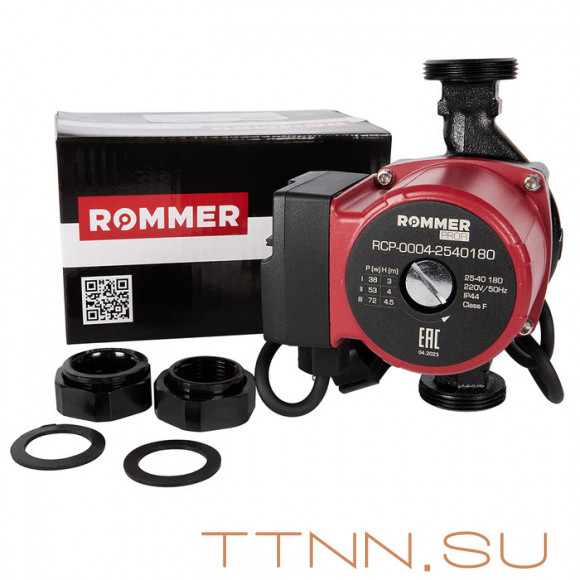 Насос для отопления Rommer Profi 25/40-180