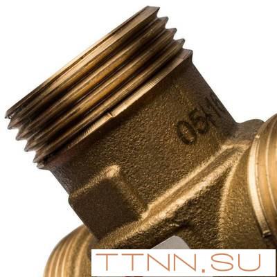 Смесительный клапан STOUT G 1 M-G 1 1/2 F-G 1 M 70°С