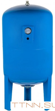 Гидроаккумуляторы Unipump 200л.(вер) с манометром
