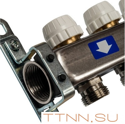 Коллектор с запорными клапанами STOUT SMS-0932-000005