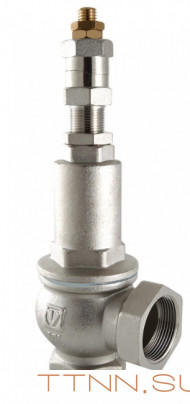 Клапан предохранительный регулируемый Valtec 2 VT.1831 Клапан предохранительный регулируемый Valtec 2 VT.1831