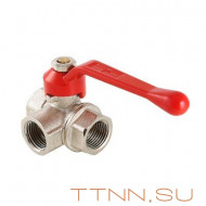 Кран шаровый трехходовой Valtec 3/4 VT.360