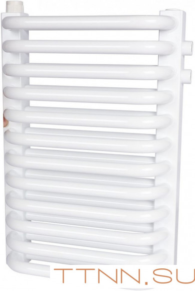 Стальной трубчатый радиатор 2-колончатый Rommer RST 2030/12 нижнее правое подключение RAL9016