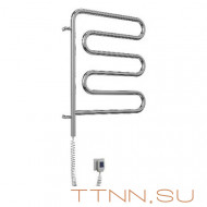 Полотенцесушитель электрический Terminus Ш-образные-поворотные Электро 25 Ш-обр 450х570 поворотный
