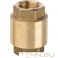 Клапан обратного хода с пластиковым седлом STOUT 3/4"