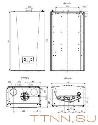 Настенный газовый котел Лемакс PRIME-V12