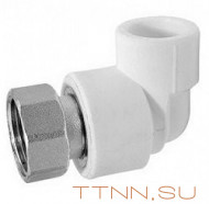 Угольник с накидной гайкой Valfex 20х3/4"