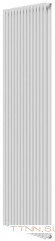 Стальной трубчатый радиатор 2-колончатый Royal Thermo Shift R22 C2180 - 14 секц. RAL9016, боковое 1/2