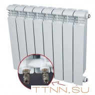 Алюминиевый радиатор Rifar Alum 350 Ventil 14 секций