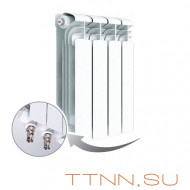 Алюминиевый радиатор Rifar Alum 350 Ventil 4 секции