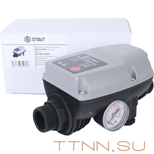 Устройство управления насосом STOUT BRIO-2000M