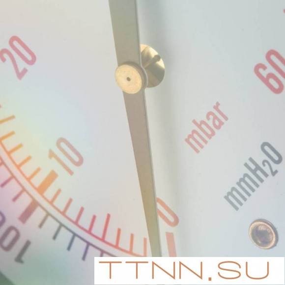 Манометр газовый Watts MG 80 (3/8",60мбар)