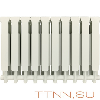 Алюминиевый радиатор STOUT BRAVO 500 нижнее 10 секций (SRA-0120-050010)