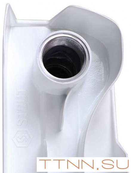 Биметаллический радиатор STOUT STYLE 350 12 секций (SRB-0110-035012)