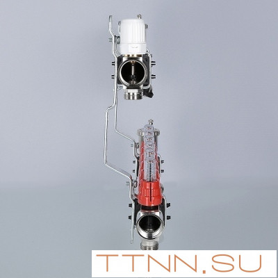 Для отопления VALTEC 1"х10 вых. Евроконус 3/4" с расходомерами в сборе