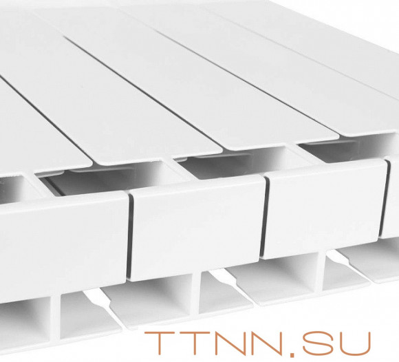 Биметаллический радиатор STOUT STYLE 350 4 секции (SRB-0110-035004)