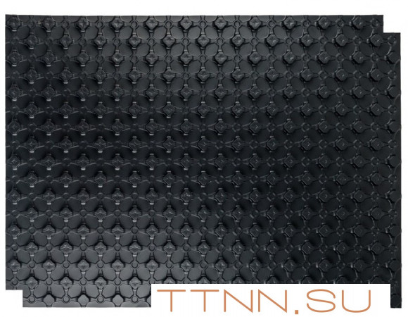 Мат для теплого пола STOUT с бобышками черный 1100х800х20 SMF-0001-110802