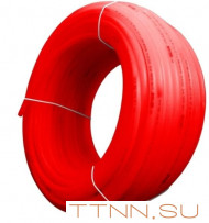 Труба полиэтиленовая Valfex PE-RT 16, DN14 мм 160 м красный для теплого пола