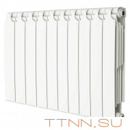 Секционный биметаллический Радиатор ТеплоПрибор BR1-500 - 14 секций теплоотдача 2590 Вт