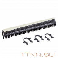 Скоба TIM P1620-4 (кассета по 50 шт) для фиксации трубы теплого пола 16-20 мм