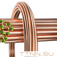 Труба медная неотожженная HME SANCO D 28 x 1,0 EN 1057 (25/750), в штангах по 2,5 м