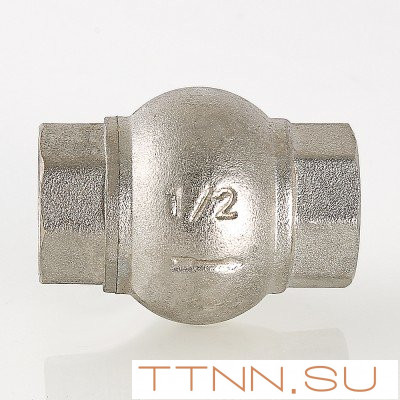 Клапан обратного хода с латунным золотником Valtec 1" VT151