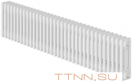 Стальной трубчатый радиатор 3-колончатый Royal Thermo Insignia C3030 - 34 секц. RAL9016, боковое 1/2