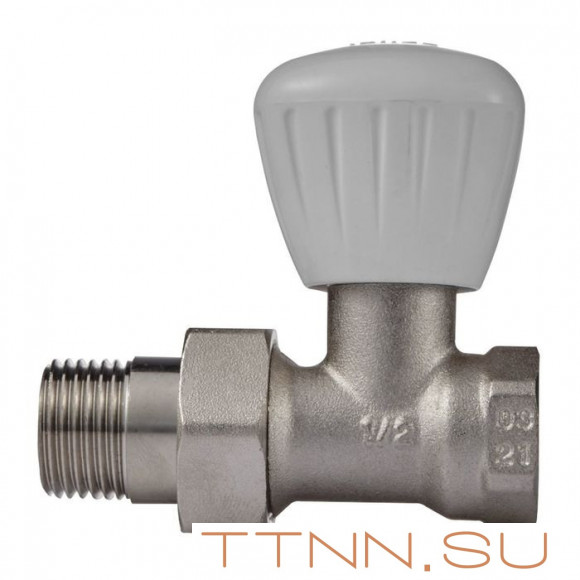 Набор ручной регулировки Royal Thermo прямой 1/2” (никель)