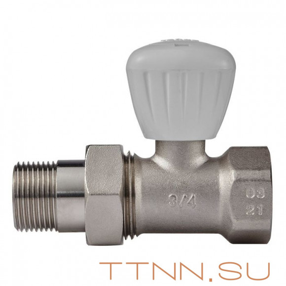 Набор ручной регулировки Royal Thermo прямой 3/4” (никель)