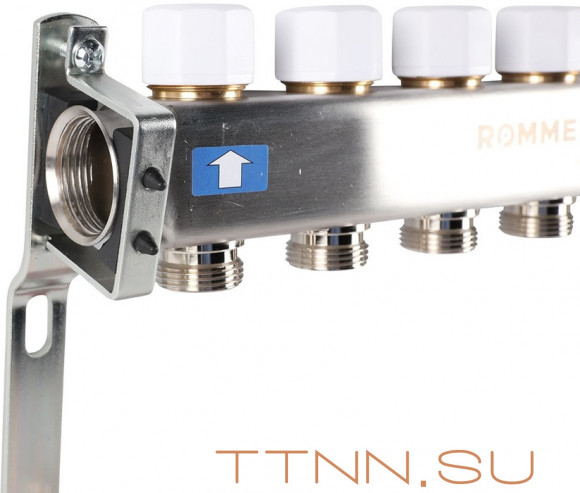 Для отопления Rommer 1"/3/4"x5 с расходомерами (RMS-1201-000005)