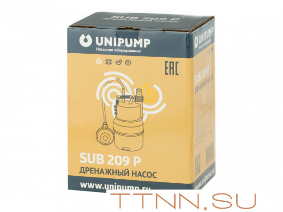 Дренажный насос Unipump SUB 209 P