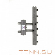 Распределительный коллектор совмещенный с гидравлическим разделителем на 3 контура, арт, ГК3V-70