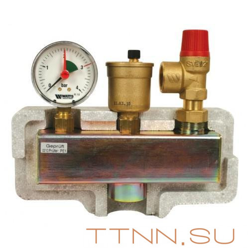 Группа безопасности для котлов KSG 30 ISO Watts KSG 30/ISO2 (до 50 кВт)