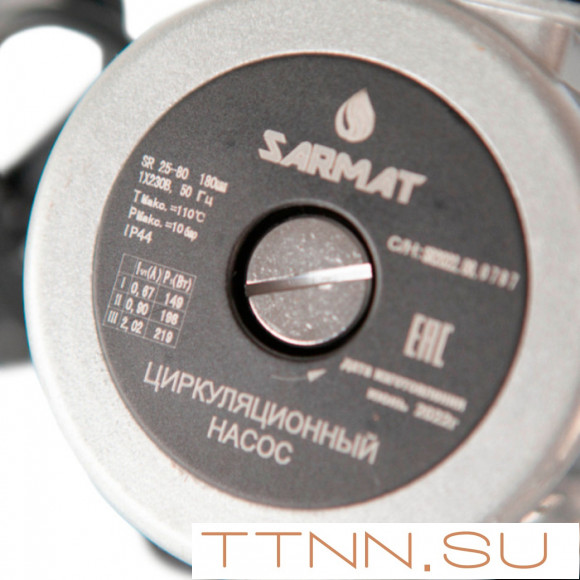 Насос для отопления ETERNA SR 25-80