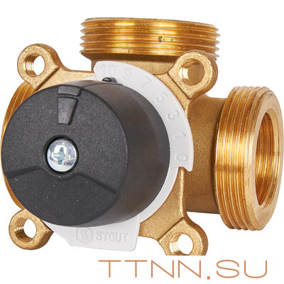 Смесительный клапан STOUT 1 -1 1/2 KVs 8
