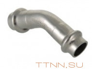 Угольник из нержавеющей стали 45 градусов Valtec 35х35