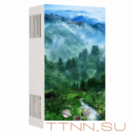 Газовая колонка VIVAT GLS 20-10 G NG с картинкой (Горы и лес) автоподжиг 10 л/мин