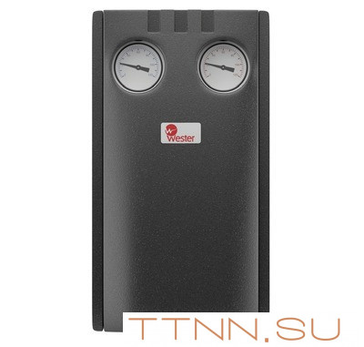 Группа быстрого монтажа Wester DN25 прямая подача, без насоса Группа быстрого монтажа Wester DN25 прямая подача, без насоса