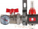 Для отопления Rommer 1"/3/4"x7 с расходомерами (RMS-1210-000007)