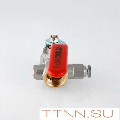 Кран шаровый с дренажным вентилем Valtec 3/4 Valtec VT.245